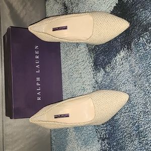 Vintage Ralph Lauren Collection Faustina Tweed Heels - 10